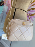 Caroline Hill Fiona Crossbody Tan Quilted