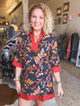 Imperial Garden Shift Dress