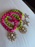 Lucky Charm Stone Bracelet