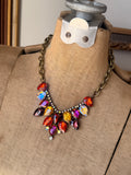 Autumn Ember Teardrop Necklace by Gypsy South