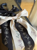Rose Line Twilly Scarf