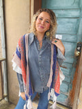 Sunset Ruffle Cardigan
