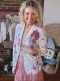 Moonlight Garden Lace Blazer