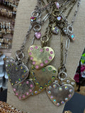 Crystal Heart Y-Necklace