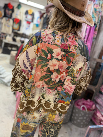 A Rare Bird Leopard Garden Jacket
