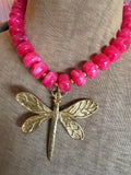 Dragonfly Dream Necklace by Jennifer Thames Originals