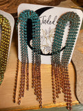 Rainbow Afterglow Crystal Earrings by Jaded Gypsy