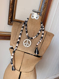 Peace & Patchwork Kantha Lanyard
