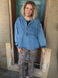 Jaded Gypsy Denim Dreams Top
