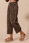 Leopard Barrel Pants