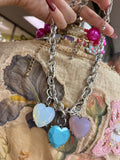Heart Collector Opal Charm Necklace
