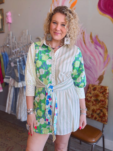 The Garden Stroll Shirt Dress