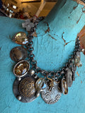 Art By Amy "Wild Soul Collage" Necklace