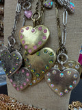 Crystal Heart Y-Necklace