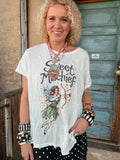 Worn and Weathered Tee Mischief One Size by Jaded Gyspy