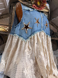 Tin Star and Wishes Vest by A Rare Bird