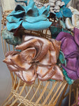 A Rare Bird Handmade Leather Bloom Pin
