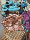 A Rare Bird Handmade Leather Bloom Pin
