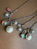 Pearl Dallas Alice Charm Necklace