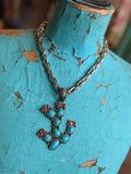 High Desert Cactus Howlite Necklace