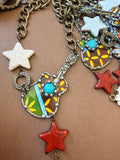 Turquoise Troubadour Necklace — by Art by Amy
