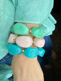 Golden Hour Pebble Bracelet - 3 options