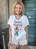 Worn and Weathered Tee Mischief One Size by Jaded Gyspy