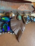 Art by Amy “Wings Over Time” Belt Choker