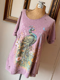 Royal Feathers Soft Journey Tee by Jaded Gypsy