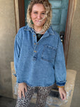 Jaded Gypsy Denim Dreams Top