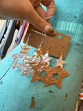 Twinkle Duo Drops Earrings (Gold or Silver)