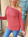 Sienna One-Shoulder Knit