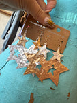 Twinkle Duo Drops Earrings (Gold or Silver)