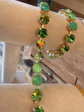 WAFA Emerald Glow Crystal Bracelet