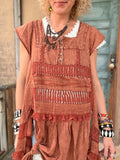 Autumn Reverie Mineral Wash Tunic
