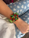 💚🎀 Wreath Wonderland Bangle
