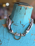 Horseshoe Scarf Necklace - Jennifer Thames Originals