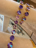 WAFA Amethyst Glow Crystal Bracelet