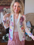 Moonlight Garden Lace Blazer