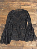 Garden Tea Lace Top – Midnight by Jaded Gypsy
