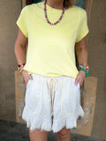 Lemon Sugar Washed Tee