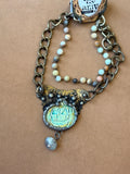 Moonlit Pumpkin Necklace — by Art by Amy