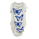 Blue Butterfly T-Shirt Dress by ILL