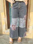 Wild Streak Patchwork Denim Jeans