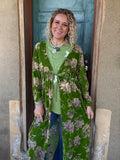ARB Elegant Burnout Velvet Duster