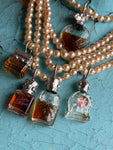 Vintage Muse Perfume Bottle Necklace