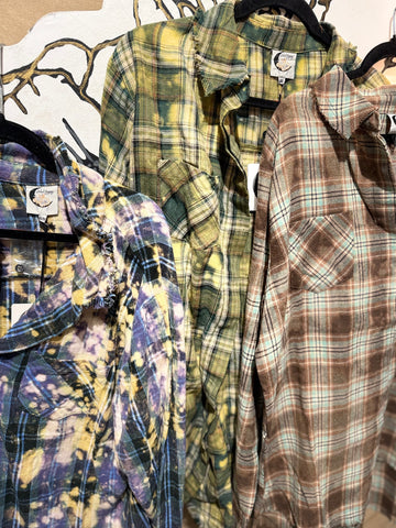 Jaded Gypsy Crisp Morning Air Flannel - 3 Colors