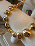 WAFA Golden Glow Beaded Necklace