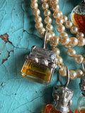 Vintage Muse Perfume Bottle Necklace