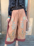 Desert Folk Embroidered Pants
